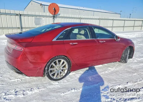 2016 Lincoln Mkz Hybrid z USA, uszkodzony, nr VIN 3LN6L2LU8GR627501